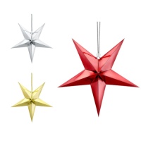 Estrela decorativa de 70 cm - 1 unidade