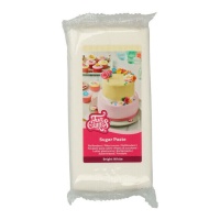 Fondant branco brilhante 1 kg - FunCakes