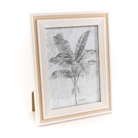 Moldura fotográfica vintage Palm Tree para fotografias de 13 x 18 cm - DCasa