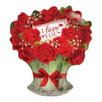 Balão bouquet de rosas de 46 cm