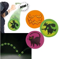 Bolinhas de borracha de Halloween - 3 unidades