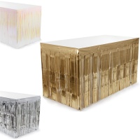 Saia para mesa com franjas de 3 x 0,8 m - 1 unidade