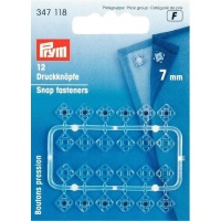 Pinos de prensa de plástico 0,7 cm - Prym - 12 pcs.