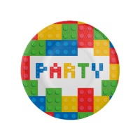 Placas Lego 18 cm - 8 unid.