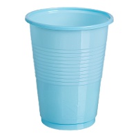 Copos de plástico coloridos de 200 ml - 25 unidades