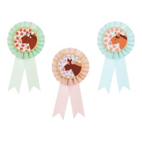 Pregadeira Vintage Cavalo 16,5 cm - 3 unidades