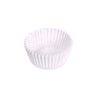 Cápsulas brancas para cupcakes de 5,2 cm - 72 unidades