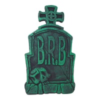 Lápide de B.R.B. verde 43 x 22 cm