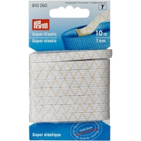 Fita super elástica 0,7 cm branca - Prym - 10 m