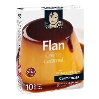 Flan com açúcar e caramelo de 190 g - Carmencita