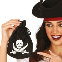 Bolsa de moedas pirata, 19x19 cms