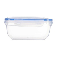 Tupperware de plástico retangular de 1400 ml