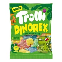 Dinossauros de goma - Trolli Dinorex - 100 gramas