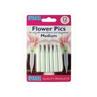 Espetos para flores tamanho médio - PME - 12 unid.
