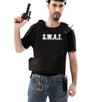 Colete à prova de bala SWAT para adultos