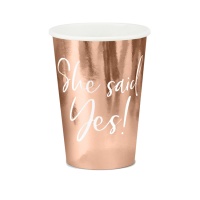 Copos She said Yes de 220 ml - 6 unidades