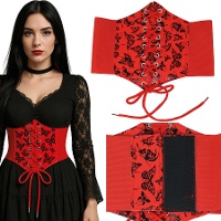Corset com borboletas para adulto