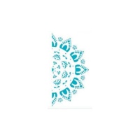 Estêncil mandala asteca 20 x 28,5 cm - Artis decor - 1 unidade