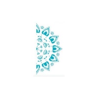 Stencil mandala Azteca 20 x 28,5 cm - Artis decor - 1 unidade