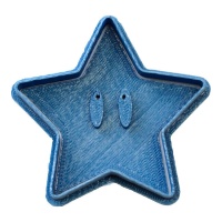 Cortador Mario Bros Star - Cuticuter