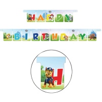 Grinalda Happy Birthday da Patrulha Pata de 2,1 m