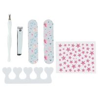 Conjunto de Manicure de Borboletas - 6 peças