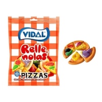 Fatias de pizza recheadas com gelatina - Vidal - 90 g