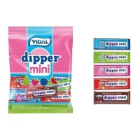 Dipper mini caramelo macio em vários sabores - Dipper Mini Vidal - 60 g