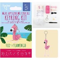 Kit Chaveiro Amigurumi - Flo the Flamingo - Anchor