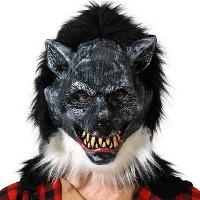 Máscara de Lobo Sombrio
