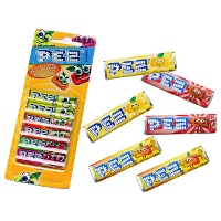 Caramelos comprimidos de sabores frutais Pez - 6 unidades