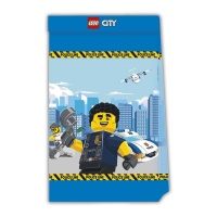 Sacos de Papel da Polícia de Lego - 4 unidades