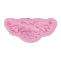Molde de silicone com 3 cantos 10 x 4 cm - Artis decor