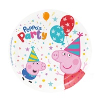 Pratos de festa Peppa Pig 18 cm - 8 pcs.