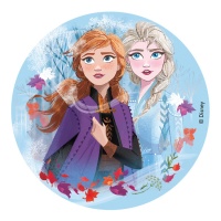 Papel de açúcar Frozen II 16 cm - Dekora