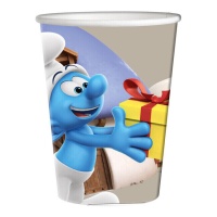 Copos Smurfs divertidos 250 ml - 8 unidades