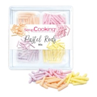Bolo em palitos polvilhado kit varas mistura 60 gr - Scrapcooking