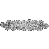 Corredor de mesa de 45 cm com candelabros - 1,85 m