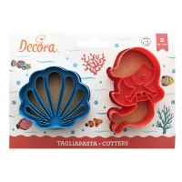 Cortadores de sereia - Decora - 2 unidades