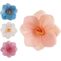 Hóstias de flores 4 cm - 18 unidades