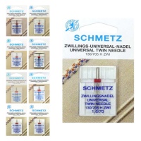 Agulha universal para máquina de costura dupla - Schmetz