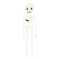 Pendente esqueleto vertical 110 cm