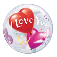 Balão redondo do amor 45 cm