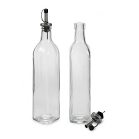 Galheteiro para azeite e vinagre 500 ml - 2 unidades