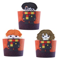 Conjunto de Decoração de Cupcakes Harry Potter - PME - 6 unidades