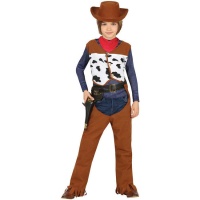 Fato de cowboy texano para crianças