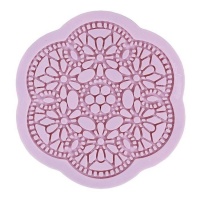 Molde de silicone para flores 9,5 cm - Artis decor