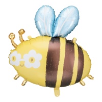 55 x 56 cm balão de abelha com óculos - PartyDeco