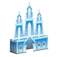 Centro de mesa de Castelo do gelo 3D
