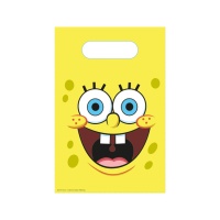 Sacos de papel de Bob Esponja - 8 unidades